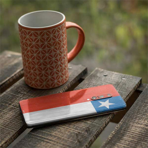 Chile Flag Distressed OnePlus 7 Pro Skin